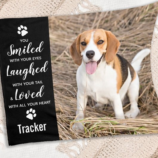 ペット記念パーソナライズされた写真 フリースブランケット