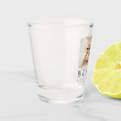 ペット記念モダンシンプルシックファミリー写真 ショットグラス (左)