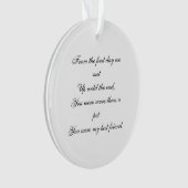 ペット記念写真オーナメント オーナメント (正面)