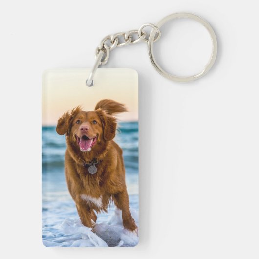 ペット記念写真ギフト悔やみや弔慰ペット損失記念碑 キーホルダー (裏面)