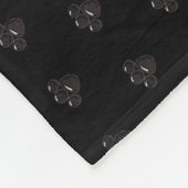 ペット記念写真フリース心地よい悲嘆ブランケット フリースブランケット (角)