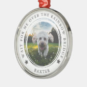 ペット記念写真虹橋 メタルオーナメント (左)