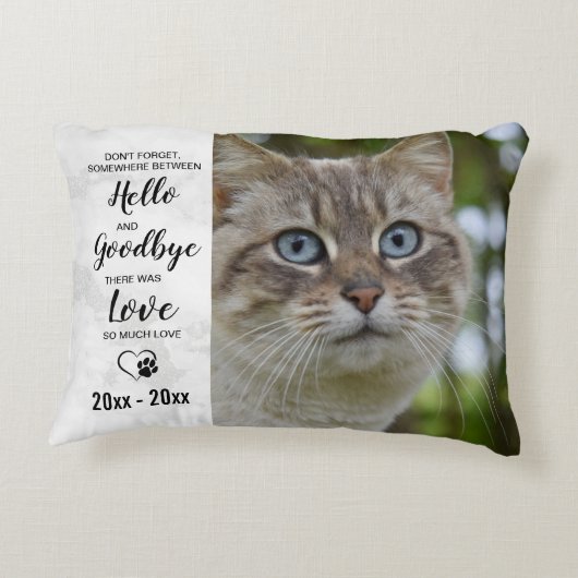 ペット記念写真 アクセントクッション (裏面)