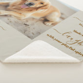 ペット記念写真 シェルパブランケット (3/4)