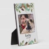 ペット記念写真 フォトプラーク (側面)