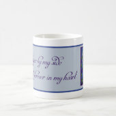 ペット記念品のマグ コーヒーマグカップ (中央)