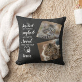 ペット記念品 – 思い出パーソナライズされた写真 クッション (ブランケット)