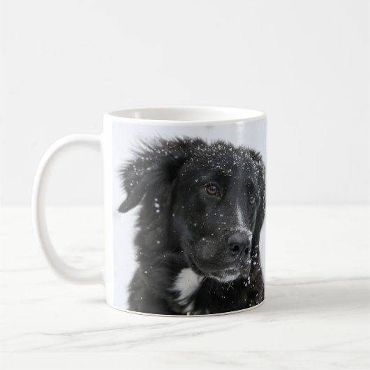 ペット記念悔やみや弔慰写真 コーヒーマグカップ (左)