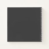 ペット記念悔やみや弔慰写真 ノートブック (裏面)