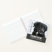 ペット記念悔やみや弔慰写真 ノートブック (内部)