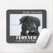 ペット記念悔やみや弔慰写真 マウスパッド (マウス)