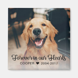 ペット記念悔やみや弔慰写真 マグネット