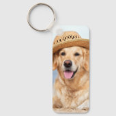 ペット記念悔やみや弔慰詩ペットロス記念犬 キーホルダー (正面)