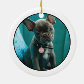 ペット記念撮影オーナメント セラミックオーナメント (裏面)
