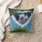 ペット記念枕で猫を天国にパーソナライズ クッション (ブランケット)