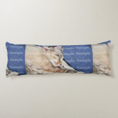 ペット記念物はあなた自身の写真を作成します ボディピロー (裏面)