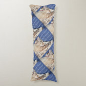 ペット記念物はあなた自身の写真を作成します ボディピロー (正面縦)