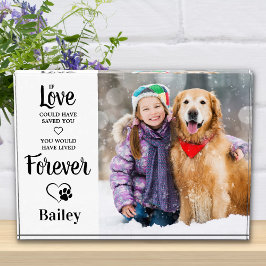 ペット記念犬の恋人ペット損失記憶 フォトブロック