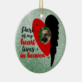 ペット記念碑ペットキャットドッグ記念碑オーナメント セラミックオーナメント (右)