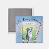 ペット記念碑 マグネット (正面/裏面)