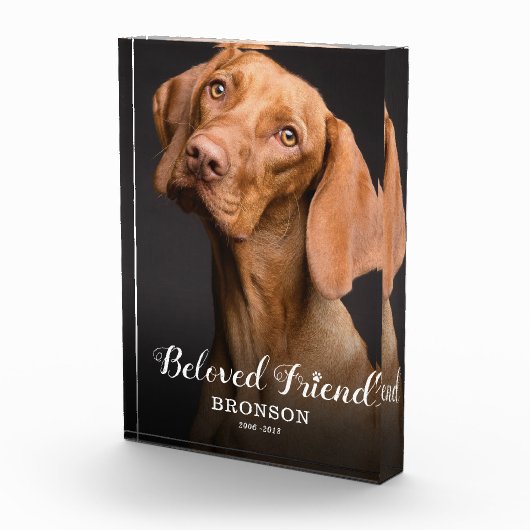 ペット記念碑 |愛犬の写真 フォトブロック (右)