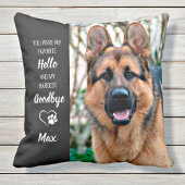 ペット記念碑 – 犬の恋人のギフト – カスタムペットの損失 クッション