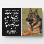 ペット記念碑 | Cat Dog Keepsake フォトプラーク (正面)