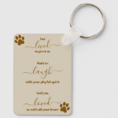 ペット記念記念の記念 キーホルダー (裏面)