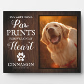 ペット記念記念フォトフレーム フォトプラーク (正面)