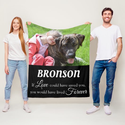 ペット記念記念メモリ フリースブランケット (インサイチュ)