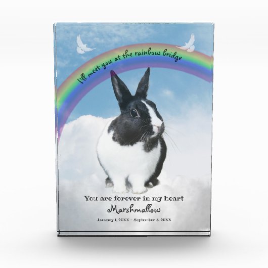 ペット記念記念レインボーブリッジ フォトブロック (正面)
