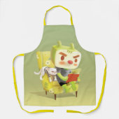ペット読とコージーの時間 エプロン (正面)