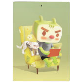 ペット読とコージーの時間 クリップボード (裏面)