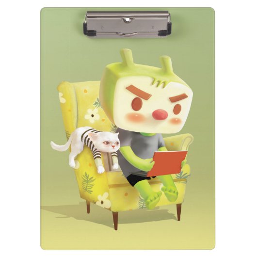 ペット読とコージーの時間 クリップボード (正面)