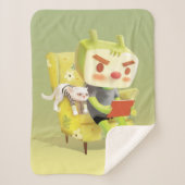 ペット読とコージーの時間 シェルパブランケット (正面)