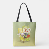 ペット読とコージーの時間 トートバッグ (裏面)