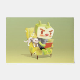 ペット読とコージーの時間 ドアマット