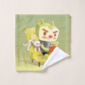 ペット読とコージーの時間 バスタオルセット (ウォッシュタオル)