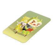 ペット読とコージーの時間 マグネット (左側)