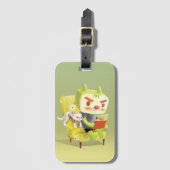 ペット読とコージーの時間 ラゲッジタグ (正面縦)