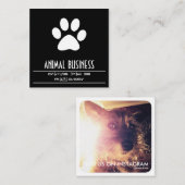 ペット足のinstagram 予約カード (正面/裏面)