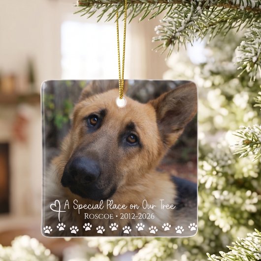 ペット追悼クリスマスギフト セラミックオーナメント