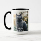 ペット追悼 猫への共感ギフト マグカップ (左)