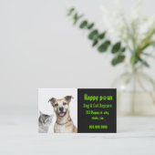 ペット通販カード 名刺 (スタンド正面)