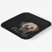 ペット遊の招待 ペーパープレート (傾斜あり)