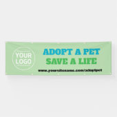 ペット里親募集カスタムバナー 横断幕 (横)