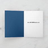 ペット雪だるまのメリークリスマス名前をカスタムする シーズンカード (内部)