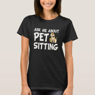 ペット頼の座り方について – Dog Sister Animal Whisp Tシャツ