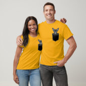 ペット顔の写真と名前のアップロードパーソナライズされた Tシャツ (ユニセックス)