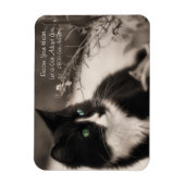 ペット養子縁組はハートを救い、猫を飼う マグネット (縦)